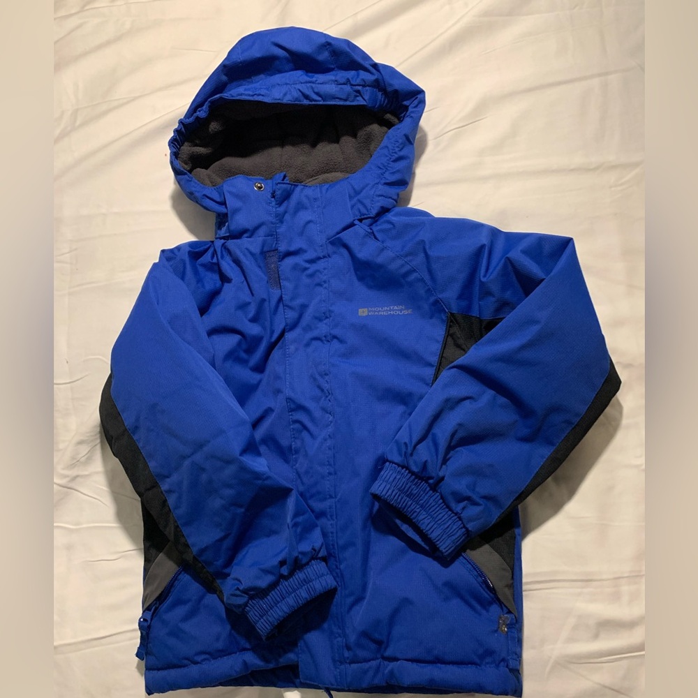 Children's Blue Puffer Jacket